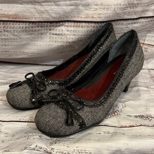Aerosoles “Screenplay” Tweed Heels – Size 6.5 – NWOT